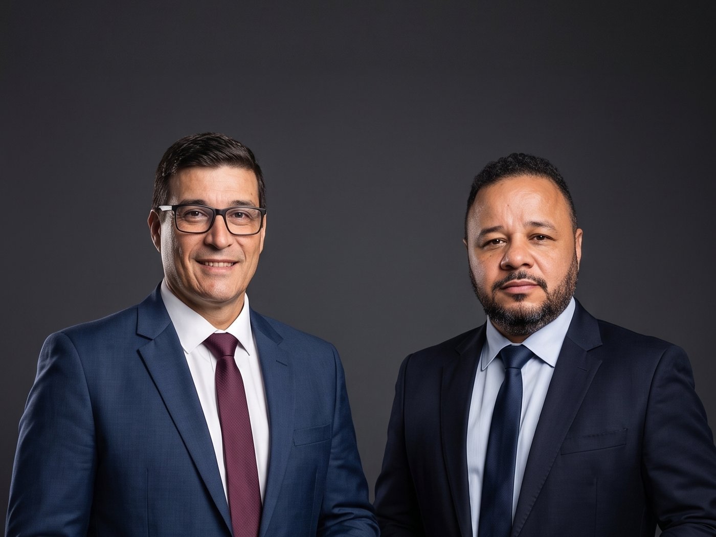 Renan Fraga Oggioni e Anderson do Carmo Franco, sócios da Franco & Oggioni Advogados